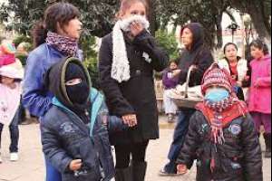 Se advierte por ola de frío polar hasta el fin de semana.