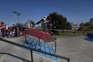 Decenas de competidores participaron en el Campeonato de Skateboarding
