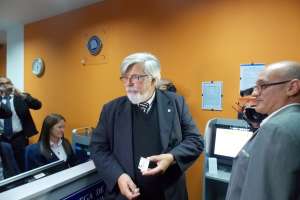 Con la presencia del ministro del Interior se lanza aplicación del sistema de tobilleras electrónicas en Maldonado