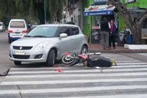 Una mujer resultó lesionada leve en siniestro de tránsito en Piriápolis