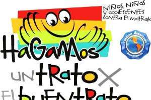 Vacunan simbólicamente por el buen trato