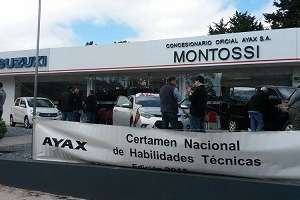 Certamen nacional de habilidades técnicas automotrices en Punta del Este