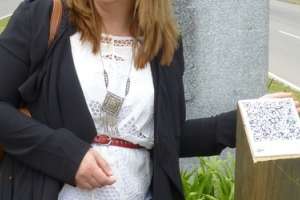 Colocaron código QR en ingreso a Maldonado