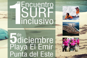 Lanzan 1º encuentro de Surf Inclusivo en Punta del Este
