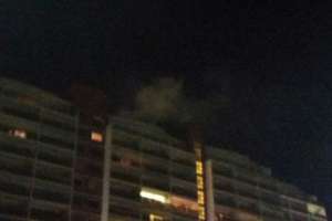 Principio de incendio sin consecuencias en edificio de Punta del Este