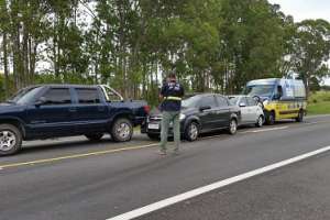 Cuádruple choque en la Ruta 9, pero sin lesionados graves