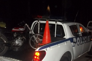 Dos menores intervenidos y 15 motos incautadas en El Chorro, Manantiales y Punta Piedra