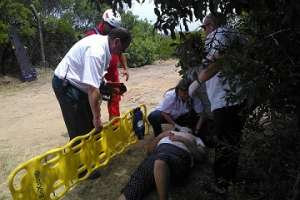 Una mujer sufrió heridas varias tras una caída cuando descendía del cerro Pan de Azúcar