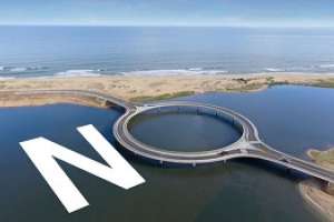 El puente estúpido: el diseño circular en Laguna Garzón es motivo de burlas