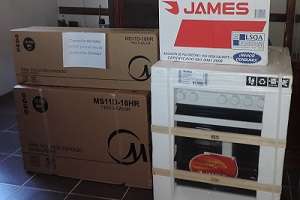 Argentino que recuperó todos los bienes que le robaron de su casa en Solanas realizó una donación a la policía