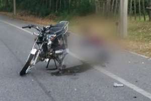 Un motonetista falleció esta madrugada en Aparicio Saravia y Elías Regules