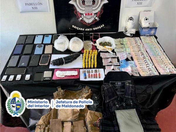 Detuvieron a personas que integraban red de narcotráfico liderada desde cárcel Las Rosas: incautaron droga y vehículos