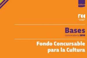 Brindan charla sobre los Fondos Concursables para la Cultura 2016