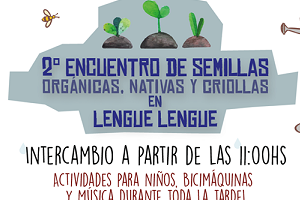 Segundo encuentro de semillas orgánicas en Lengue Lengue