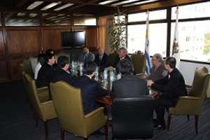 Delegación de China fue recibida por el Intendente Antía