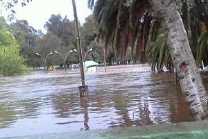 Antía dijo que el problema de las inundaciones viene cediendo, pero lo equipos se mantienen en alerta