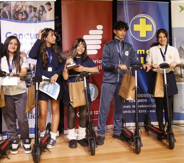 Alumnos de UTU Maldonado  ganaron el Concurso del Saber "Nuestro Maldonado"