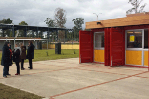 ANEP destaca que el proyecto de la escuela técnica La Capuera se concretó en un año