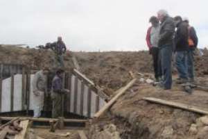 Realizan obra en Pedragosa Sierra para optimizar el entorno del Centro de Convenciones