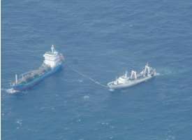 Armada Uruguaya intervino para impedir el trasvase de fluidos entre dos buques a 55 millas de Punta del Este 