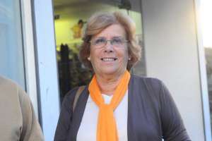 Senadora Payssé llegó a Maldonado para respaldar la candidatura de Hebert Núñez