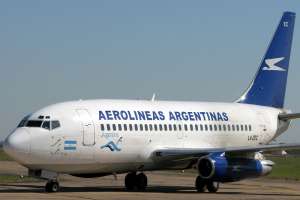 Vuelo de Aerolíneas Argentinas tuvo que suspender despegue en Laguna del Sauce