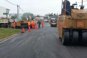 Repavimentaron la calle Gumersindo Saravia, en el barrio La Sonrisa