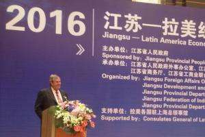 Antía realizó una presentación en China sobre las bondades de Maldonado y la región