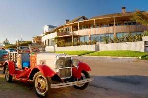 Postergaron por mal tiempo actividad de autos clásicos en Punta del Este 