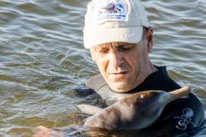 El fundador de SOS Rescate Fauna Marina, Richard Tesore, recibió un trasplante de hígado