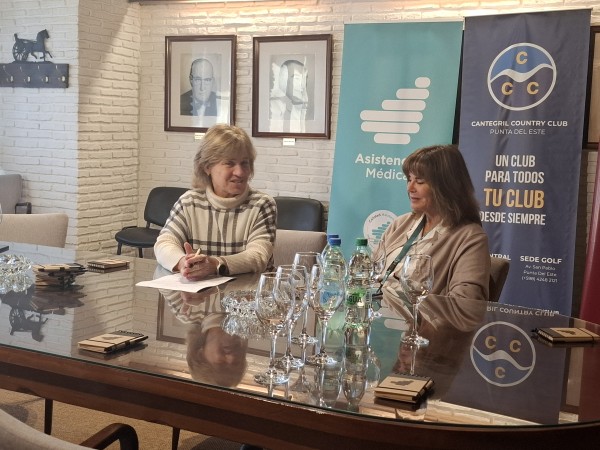 Asistencial Médica y Cantegril Country Club firmaron la renovación de un convenio