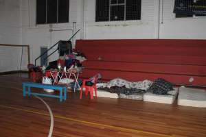 Todavía hay 8 personas que están evacuadas en Piriápolis a causa del temporal