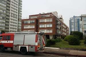 Bomberos combatió dos incendios en Punta del Este