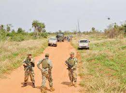 Militares realizaron una intensa tarea para restablecer la energía a la planta de Laguna del Sauce
