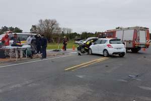 Empeoró el estado de salud del conductor argentino accidentado en rutas 9 y 104