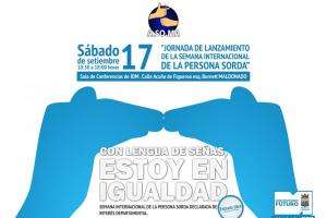 Lanzan Semana Internacional de la Persona Sorda en Maldonado