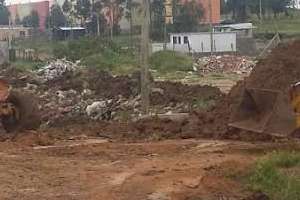 Reacondicionan calles en el barrio La Milagrosa