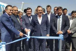 Amaszonas realizó el vuelo inaugural hacia Aeroparque