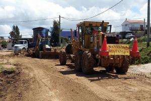 La IDM está trabajando en la mejora de calles del barrio Altos de Maldonado