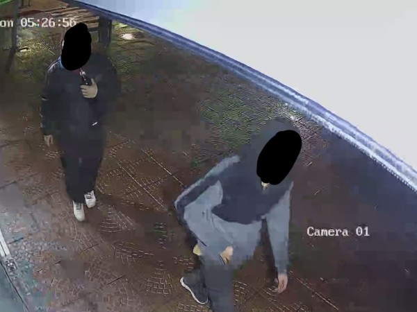 Rompieron las cámaras del local Estación Hogar en la madrugada con la intención de robarlo luego