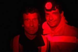 Rescataron con éxito a un hombre perdido en las Sierras de las Ánimas