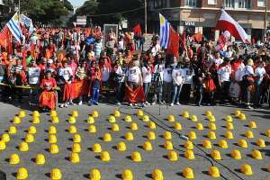 Paro parcial del SUNCA por la muerte de otro obrero en un accidente