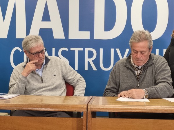 Antía calificó como "día histórico" firma de fideicomiso para obras de saneamiento y agua potable para Maldonado