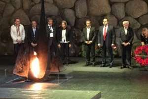 Antía participó de homenaje a víctimas del Holocausto en Israel