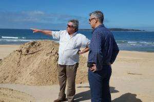 Antía recorrió obras, previo al comienzo de temporada