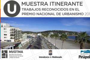 Muestra Itinerante del Premio Nacional de Urbanismo llega a Piriápolis