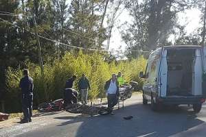 Un conductor fallecido es el saldo de triple choque de motos en Aparicio Saravia