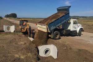 Avanza la obra que viene realizando la IDM en la Ruta 10