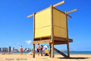 Guardavidas exhortan a extremar precauciones por cambios en el fondo marino