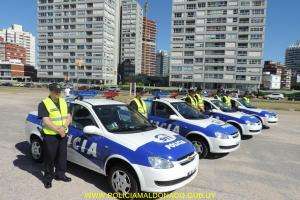 Jefatura de Maldonado incorpora 10 nuevos vehículos para el trabajo en la temporada